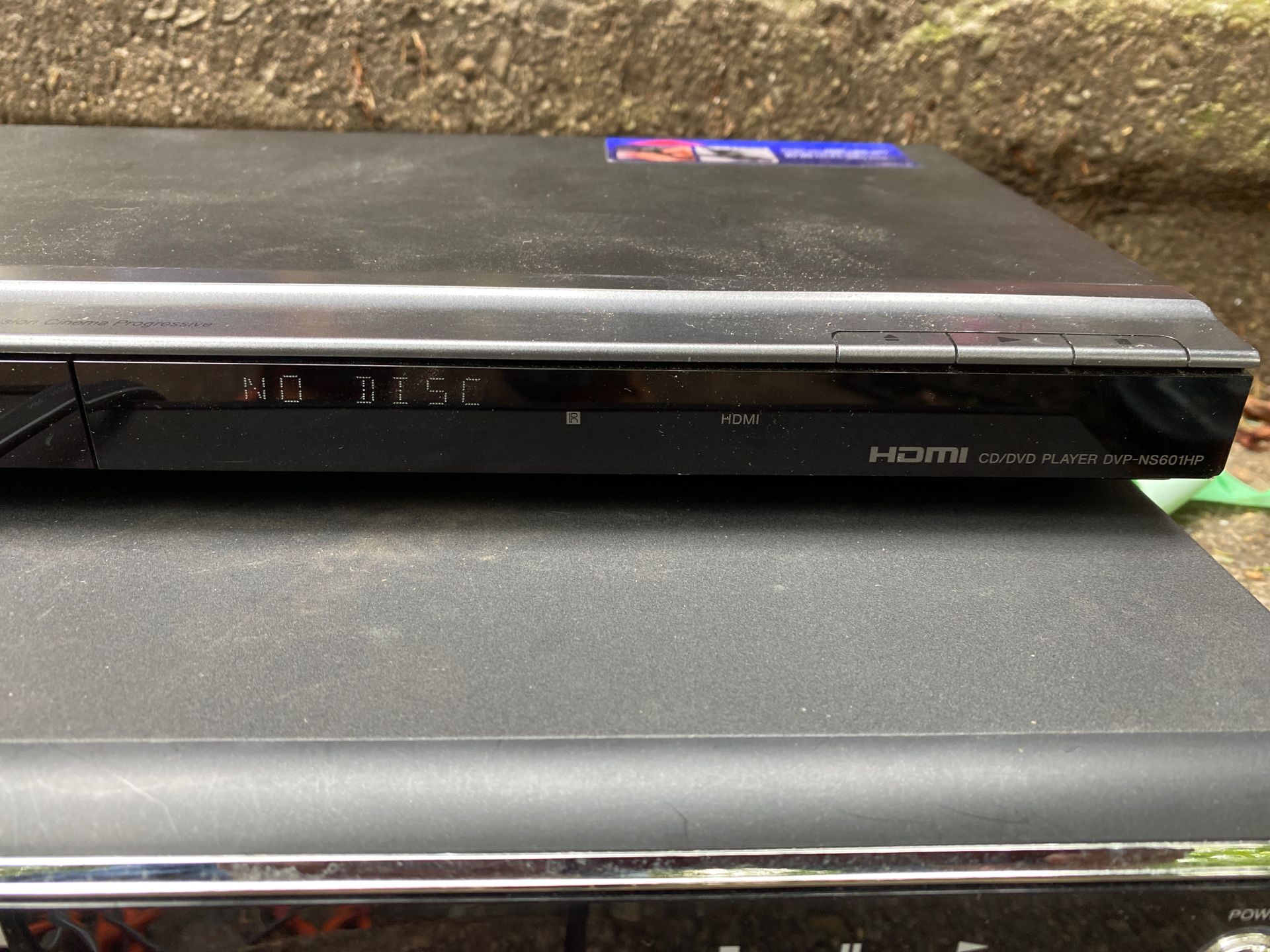 Progressive scan DVD player