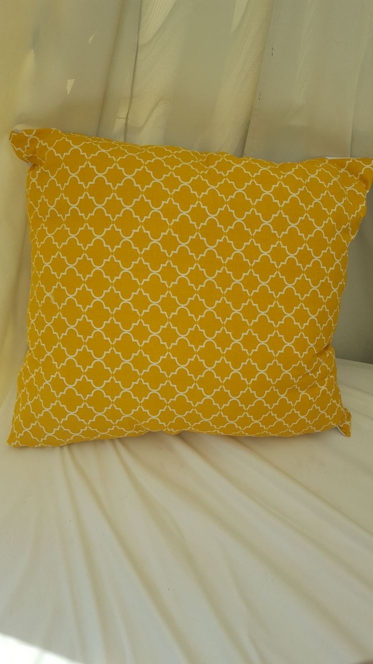 Brand new Custom made Lemonade indoor/outdoor pillows!