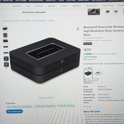 Multi Room audio Streamer With sub woofer Amplifier 