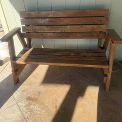 Wooden Bench