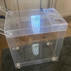 Vintage Lucite Bar Cart