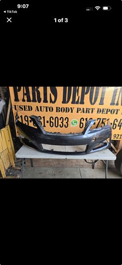 2011-2015 lexus is 250 c convertible front bumper