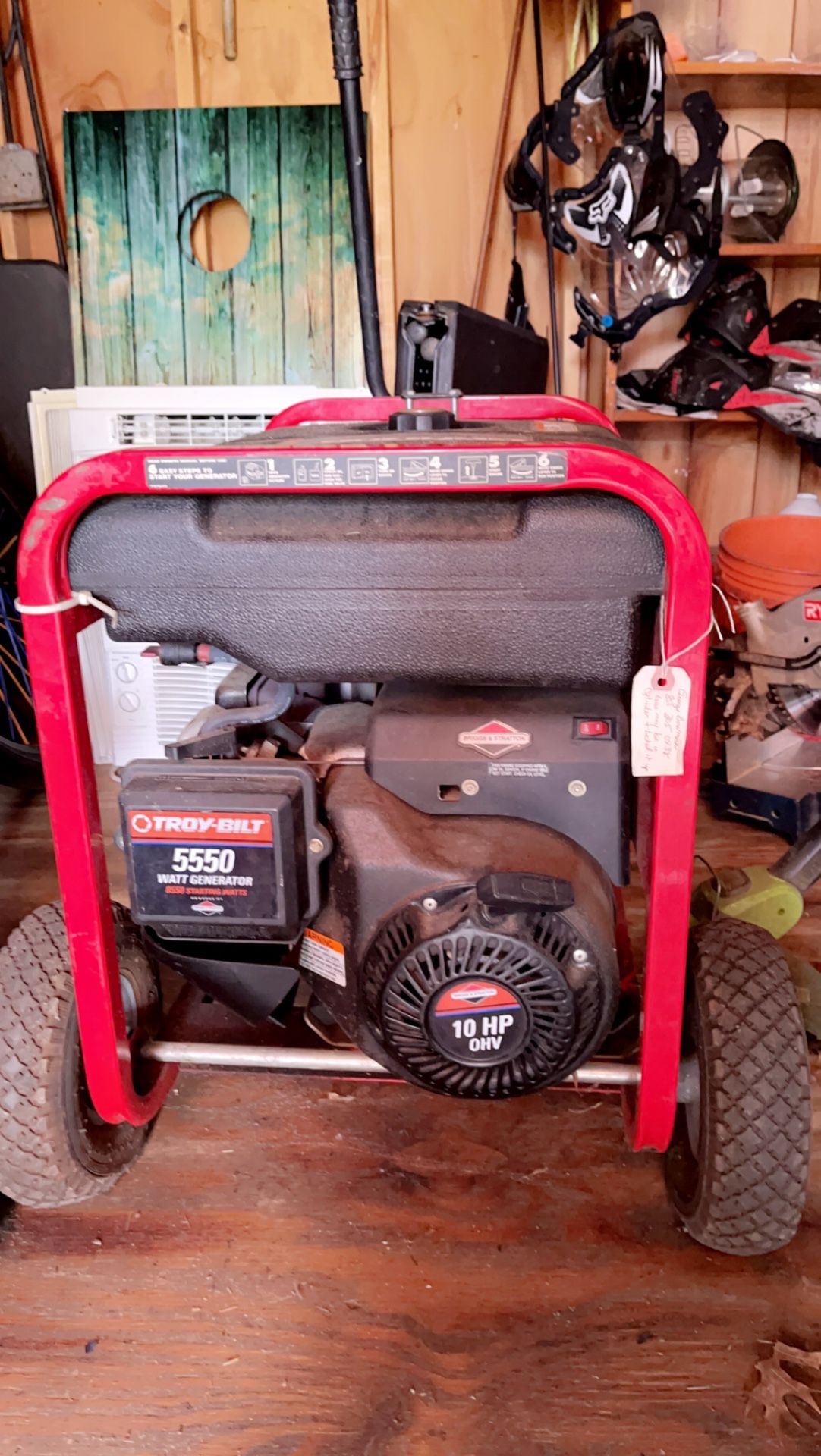 Troy Bilt 5550 Watt Generator 