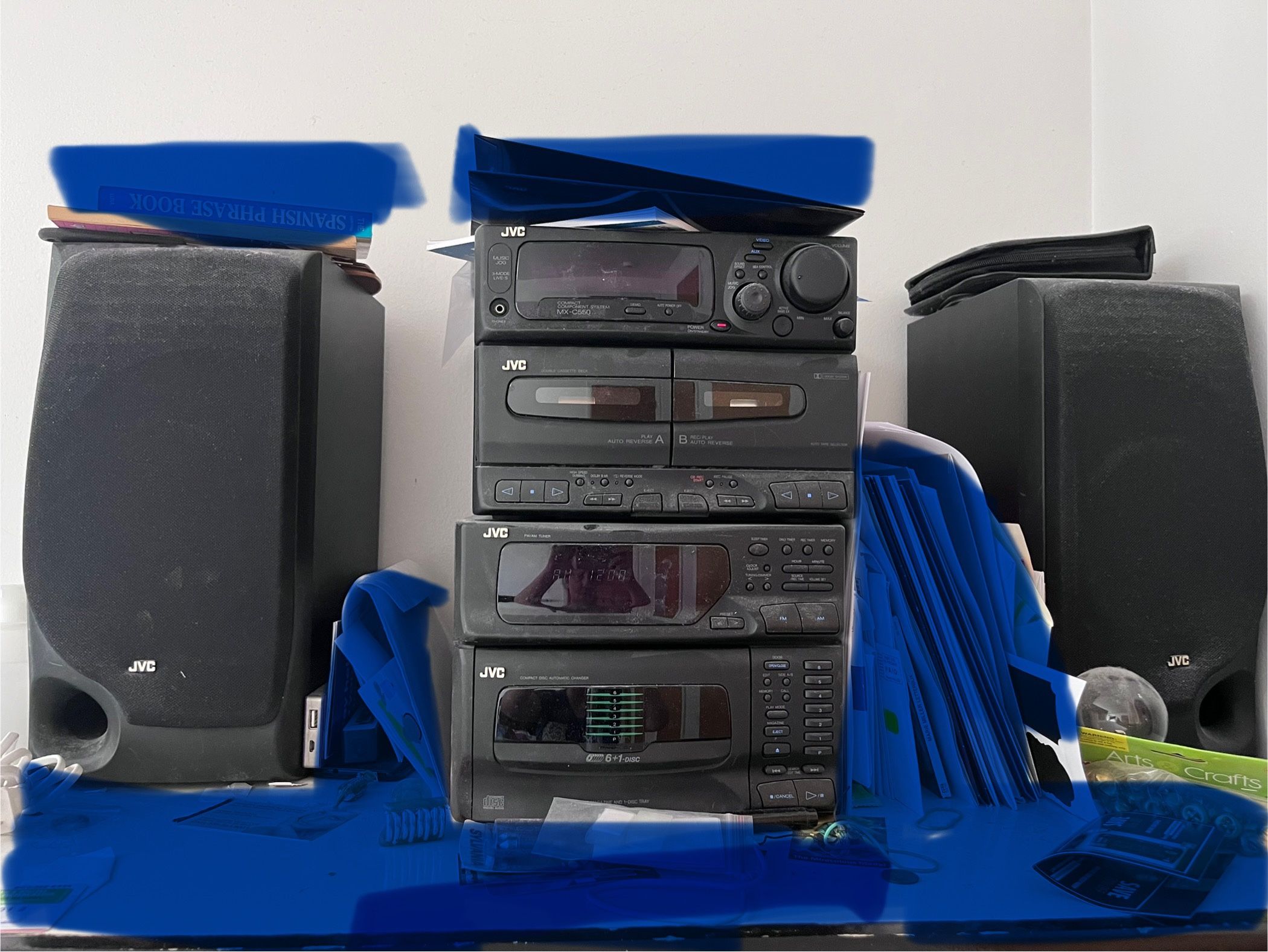 Vintage JVC Stereo System