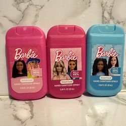 Barbie Hand Sanitizer $5 Each