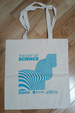 The Art Of Science Canvas Bag- Montserrat College Of Art,