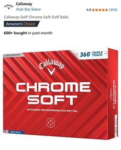 Callaway Golf Chrome Soft Golf Balls