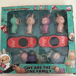 Labubu Key Chain Set