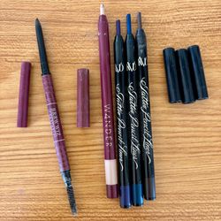 KVD Beauty Tattoo eyeliner Anastasia Beverly Hills Brow Wiz makeup bundle lot