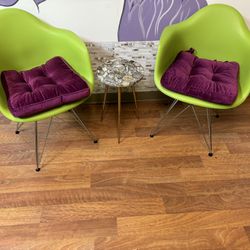 Matching Lime Green Chairs