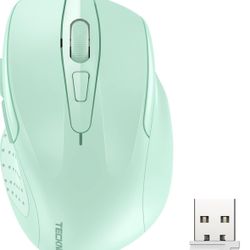 TECKNET Wireless Mouse 2.4G Ergonomic Optical Mouse Computer Mouse for Laptop..