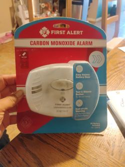 First Alert Carbon Monoxide Alarm