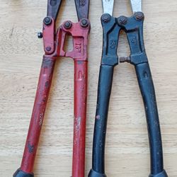 Set Of 18-in Bolt Cutters Good Condition Work Perfectly Fine