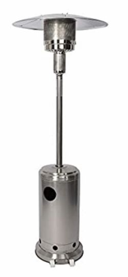 Like new outdoor umbrella heater with brand new full tank of propane