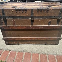 Antique Wood Chest