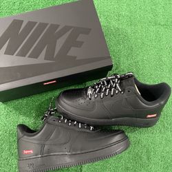 Nike Air Force 1 Low Supreme Black