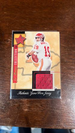 Joe Montana jersey card