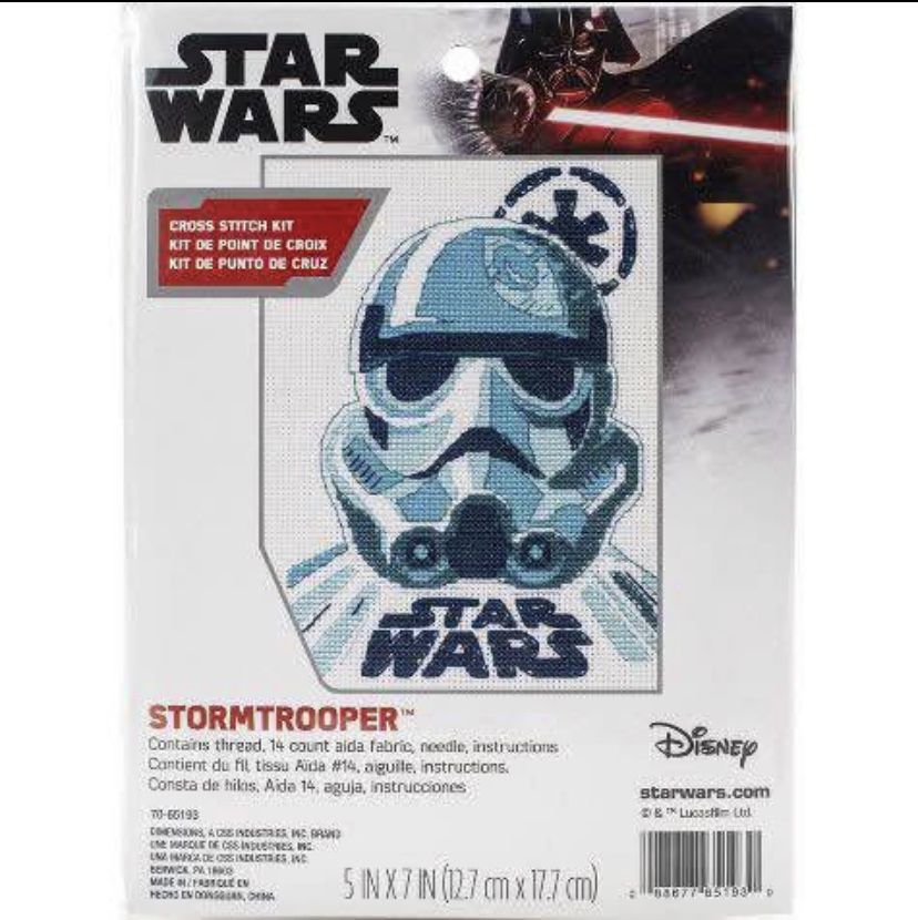 Star Wars Stormtrooper Cross Stitch