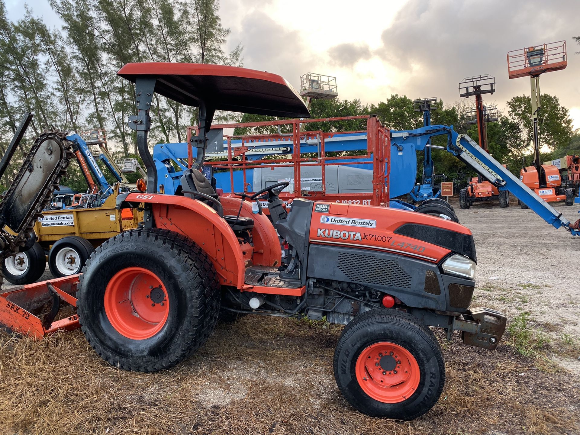 2012 Kubota L4740GST Farm Tractor