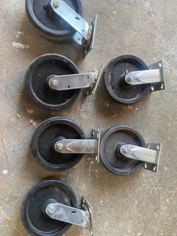 Dolly wheels