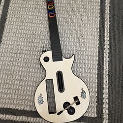 Nintendo Wii guitar hero controller