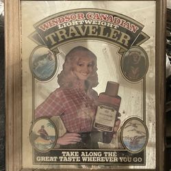 Antique Mirror Beer Signs