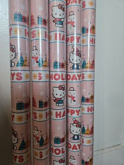 Hello Kitty Wrapping Paper