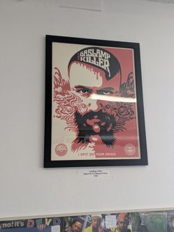 Shepard Fairey "I Spit on your Grave" Gaslamp Killer Art Print