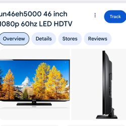 Samsung TV  46 In