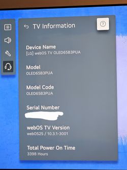 TV OLED 65in