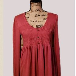 About A Girl Babydoll Top S