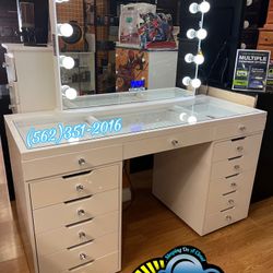 White Led Vanity Dresser Diamond Knobs 