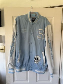 Light Blue Varsity Jacket 