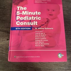 The 5-minute Pediatric Consult 