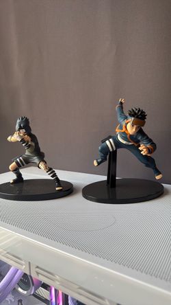 Sasuke and Obito figures