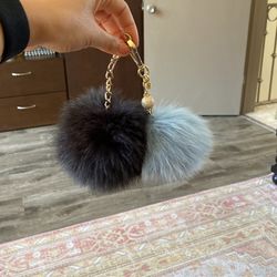 Key Chain Pompoms
