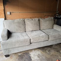 Ashley Furniture Sofa, Grey 80”
