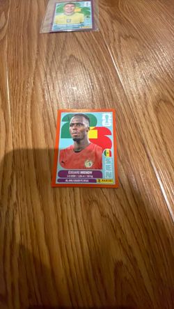 Rare Eduard Mendy panini World Cup sticker