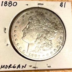 1880 Morgan Silver Dollar 