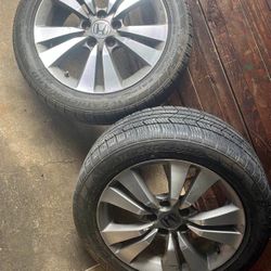17” Honda Accord Rims And Tires