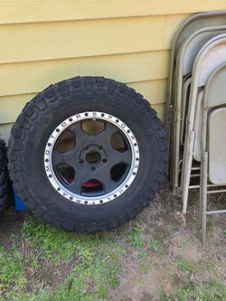 17's all terrain tires and rims