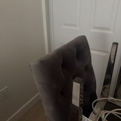 Grey Velvet Dining Chairs