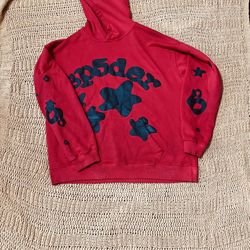 Men’s Medium Red spider Hoodie