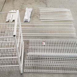Wire Shelves With Brackets