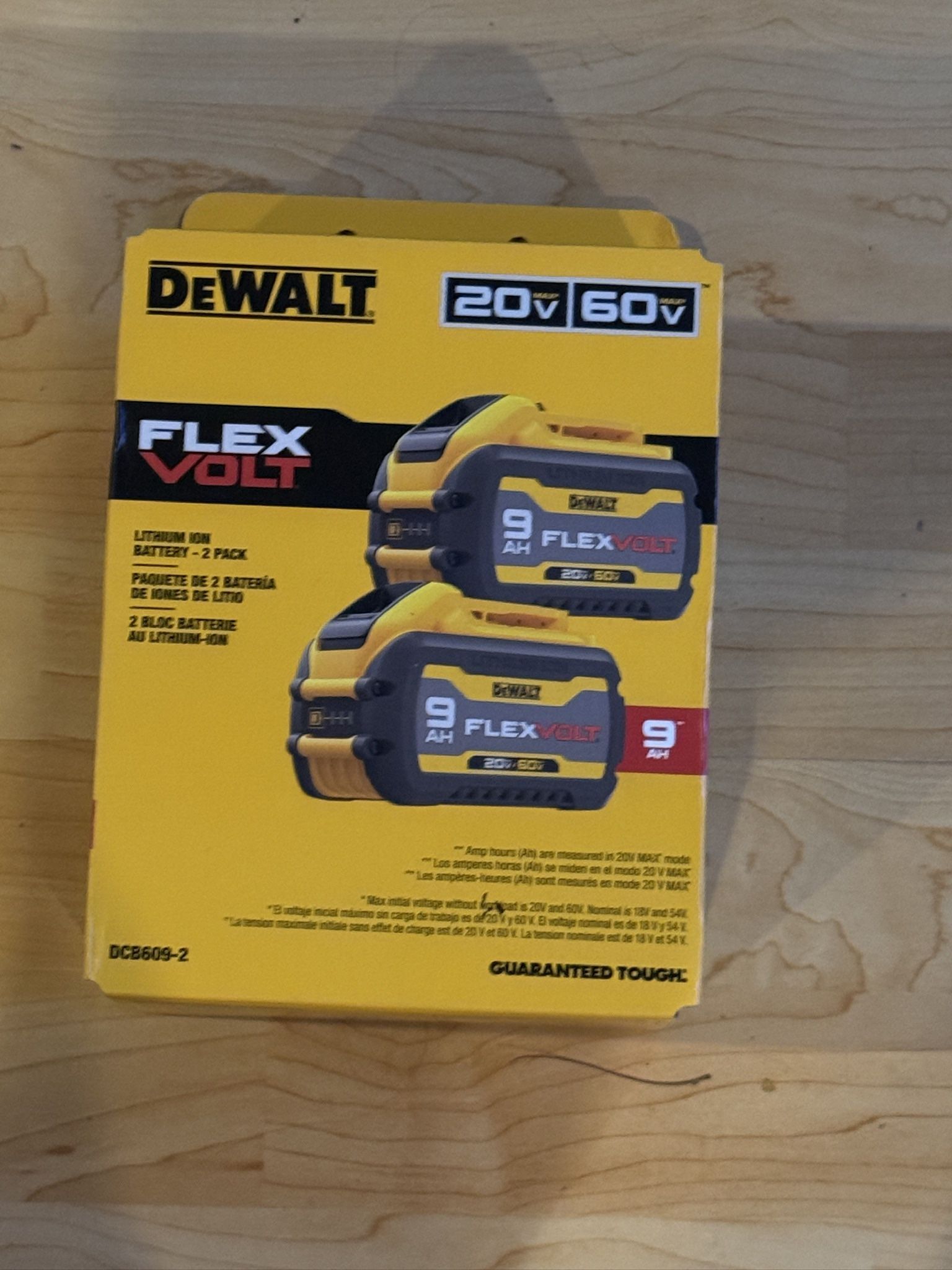 Dewalt 20v 9AH 2 Pack