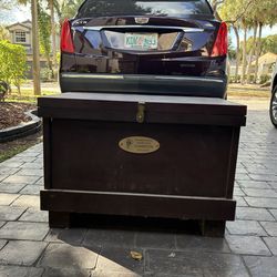 Wooden Tack Trunk Equestrian