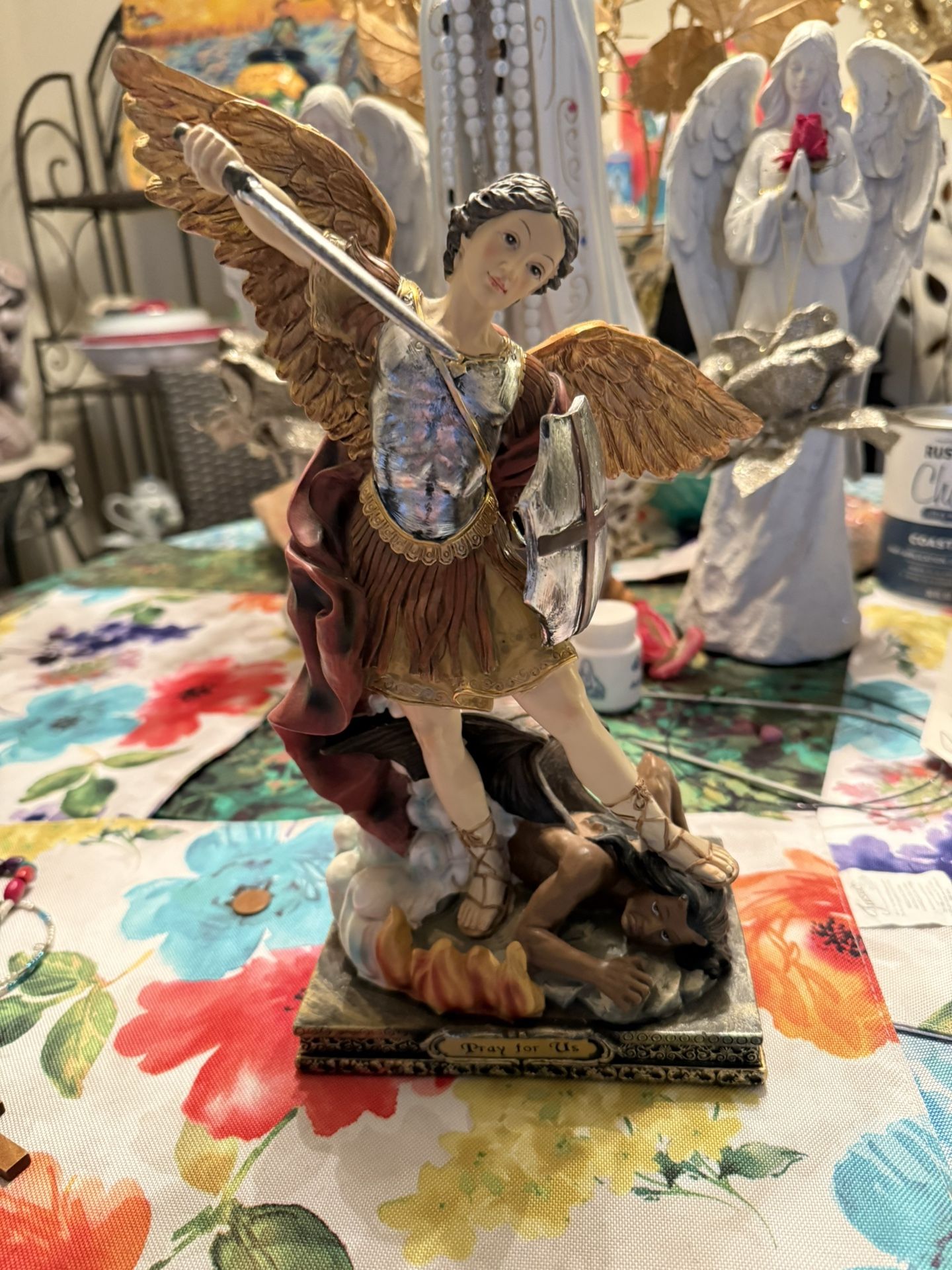 St Michael The Archangel Statue 
