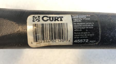 Trailer hitch ball mount Curt Class II Euro Style