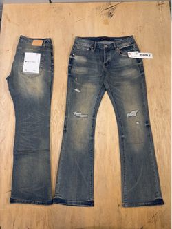 Flared Purple Brand Jeans