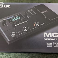 Brand New NUX MG-30 Multi-Effects Pedal w/ NMP-2 Footswitch